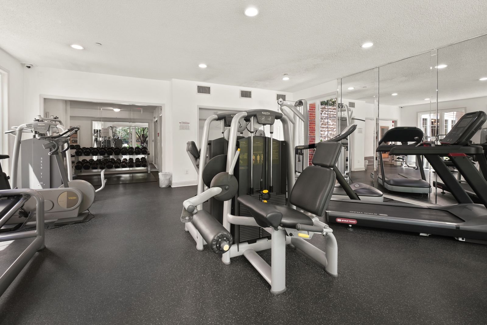 Gymnasium at Orchid Life clubhouse, Gunjur