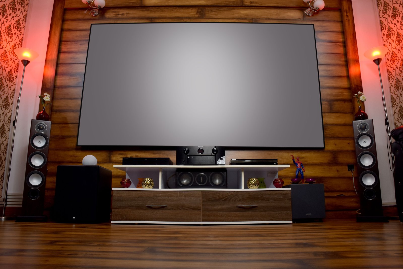 Mini theatre at Orchid Life clubhouse, Gunjur