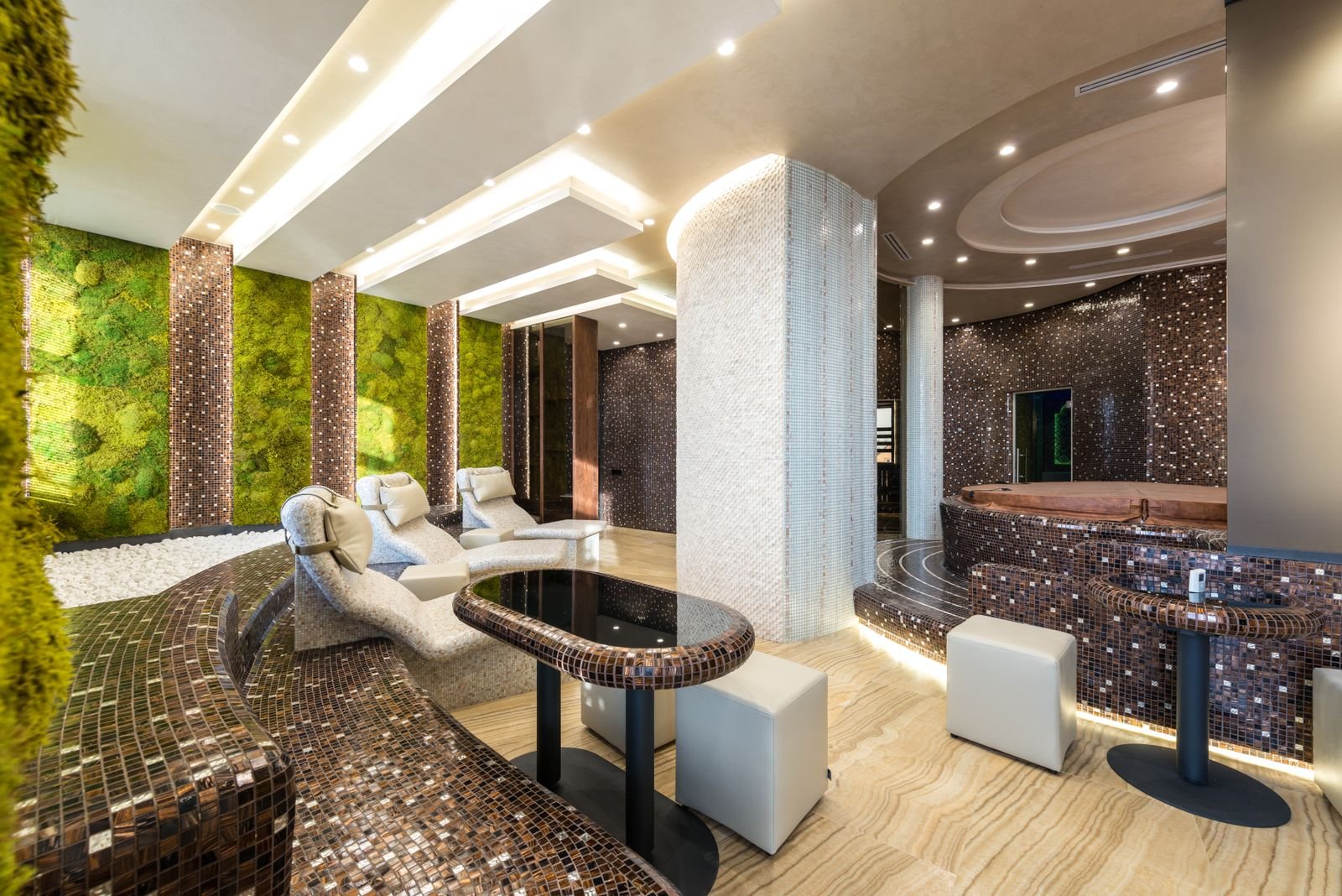 Steam and massage room at Orchid Life clubhouse, Gunjur
